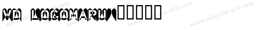VD logomaru字体转换